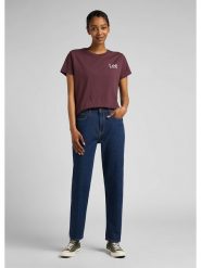 Lee Dżinsy "Carol" - Regular fit - w kolorze granatowym rozmiar: W28/L33. Niebieskie jeansy Lee, l, z aplikacjami. Za 203.45 zł.