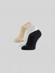 4F Skarpetki stopki (3-pack) damskie - multikolor 39-42. Skarpety 4f, bez wzorów. Za 49.99 zł.