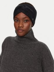 Calvin Klein Zestaw czapka i opaska K60K612622 Czarny. Czarne czapki Calvin Klein, bez wzorów, z materiału. Za 459.99 zł.