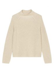 Marc O´Polo Sweter w kolorze beżowym rozmiar: M. Brązowe swetry m, bez wzorów, z bawełny, bez ramiączek. Za 285.49 zł.
