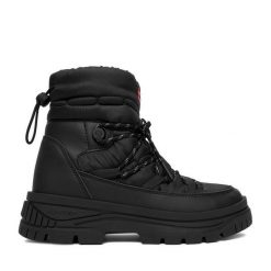 Śniegowce Hunter. Czarne trapery i śniegowce Hunter. Za 359.99 zł.