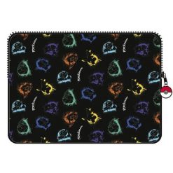 Torba na komputer CYPBrands Pokémon Graffiti. Czarne torby na laptopa MBRANDS, bez wzorów, z neoprenu. Za 165.50 zł.