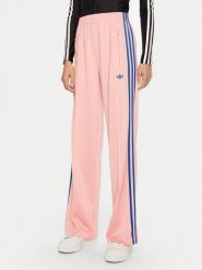 Adidas Spodnie dresowe adicolor Classic Firebird JP2312 Różowy Loose Fit. Czerwone spodnie dresowe Adidas, l, bez wzorów, z dresówki. Za 219.99 zł.
