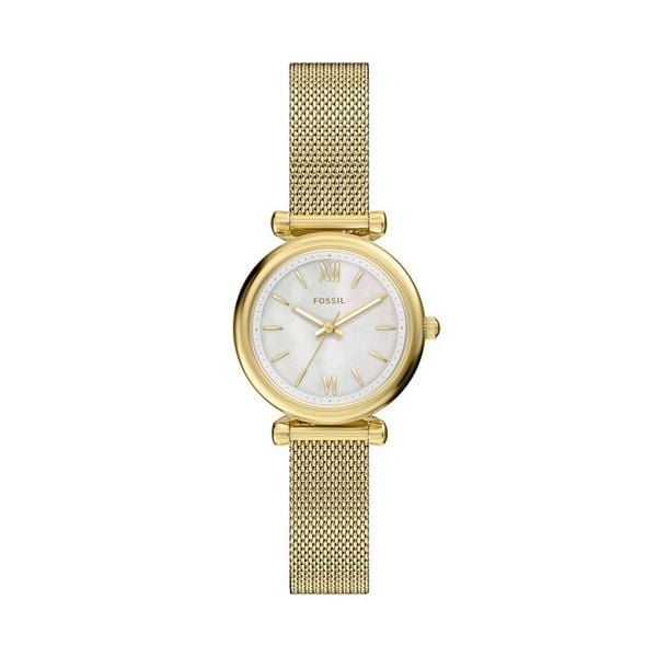 Zegarek Fossil. Żółte zegarki Fossil, złote. Za 579.99 zł.