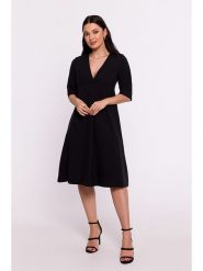 Be Wear Sukienka w kolorze czarnym rozmiar: XL. Czarne sukienki Be Wear, xl, bez wzorów, bez kołnierzyka, bez ramiączek, midi. Za 162.87 zł.