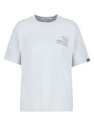 Eight2Nine Koszulka w kolorze błękitnym rozmiar: XS. Niebieskie bluzki Eight2Nine, xs, bez wzorów, z bawełny, bez kołnierzyka, bez ramiączek. Za 43.68 zł.