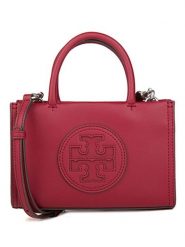 Tory Burch Torebka w kolorze jagodowym - 18 x 12 x 7 cm rozmiar: onesize. Czerwone torby na ramię Tory Burch, bez wzorów, z materiału, na ramię, bez dodatków. Za 858.58 zł.