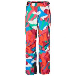 Damskie spodnie narciarskie z kieszeniami cargo Helly Hansen Switch. Czerwone spodnie narciarskie Helly Hansen, l, bez wzorów, narciarskie. Za 922.00 zł.