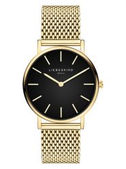 Liebeskind Zegarek kwarcowy w kolorze złotym rozmiar: onesize. Żółte, analogowe zegarki Liebeskind, ze stali. Za 369.84 zł.