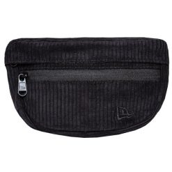 Saszetka na ramię New Era Corduroy Small Waist Bag pojemność 1 L. Czarne torby na ramię New Era, bez wzorów, z bawełny, sportowe, na ramię, bez dodatków. Za 109.99 zł.