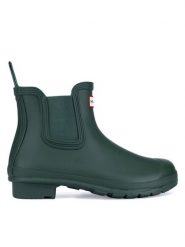 Hunter Kalosze WFS2078RMA Zielony. Zielone kalosze Hunter, bez wzorów, z kauczuku. Za 399.99 zł.