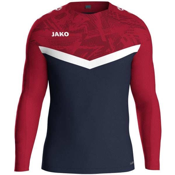 Bluza Jako Iconic. Czerwone bluzy JAKO, l, bez wzorów, z elastanu, bez kaptura. Za 258.00 zł.