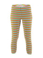 Blutsgeschwister Legginsy "Cropped Laune" ze wzorem rozmiar: XL. Legginsy Blutsgeschwister, xl, bez wzorów, z bawełny. Za 66.00 zł.