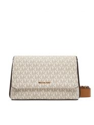 MICHAEL Michael Kors Torebka Nessa 30T5G8ZM1B Beżowy. Brązowe listonoszki MICHAEL Michael Kors, bez wzorów, ze skóry, bez dodatków. Za 1,109.00 zł.