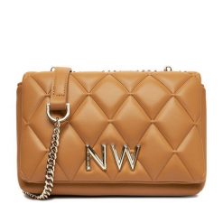Torebka Nine West. Brązowe torebki klasyczne Nine West, bez wzorów, bez dodatków. Za 189.99 zł.