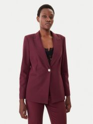 Maryley Marynarka 25IB187/M06/43BU Bordowy Regular Fit. Czerwone marynarki i żakiety Maryley, m, bez wzorów, z syntetyku. Za 459.99 zł.