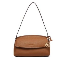 Torebka MICHAEL Michael Kors. Brązowe torebki klasyczne MICHAEL Michael Kors, bez wzorów, bez dodatków. Za 879.99 zł.