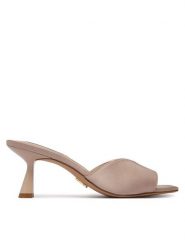 Steve Madden Klapki Ivie 11005141 Beżowy. Brązowe klapki Steve Madden, bez wzorów, z materiału, bez obcasa. Za 469.99 zł.