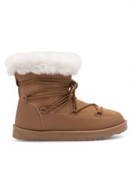 Jenny Fairy Śniegowce WSL19150-20 Brązowy. Brązowe trapery i śniegowce Jenny Fairy, z materiału. Za 119.99 zł.