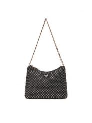 Guess Torebka HWCE93 50170 Czarny. Czarne torebki klasyczne Guess, z aplikacjami, z materiału, bez dodatków. Za 539.99 zł.