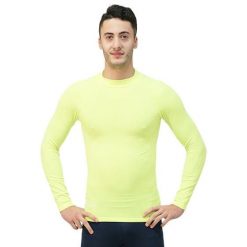 Koszulka termoaktywna Softee Bubble Child żółta. Żółte bluzki SOFTEE, l, bez wzorów, z elastanu, sportowe, bez kołnierzyka, bez ramiączek. Za 168.99 zł.