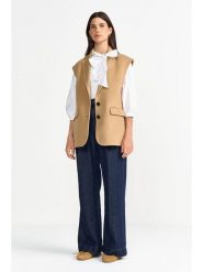 Rich & Royal Bluzka w kolorze białym rozmiar: XL. Białe bluzki Rich & Royal, xl, bez wzorów, bez kołnierzyka, bez ramiączek. Za 152.99 zł.