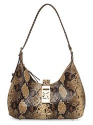 Steve Madden Torebka w kolorze beżowym - 30 x 27 x 8 cm rozmiar: onesize. Brązowe torby na ramię Steve Madden, bez wzorów, z materiału, na ramię, bez dodatków. Za 245.38 zł.