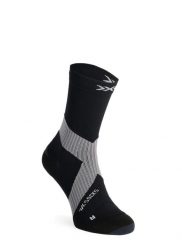 Skarpety rowerowe X-Socks Bike Expert Crew - black/charcoal. Czarne skarpety X Socks, bez wzorów, z materiału. Za 131.99 zł.