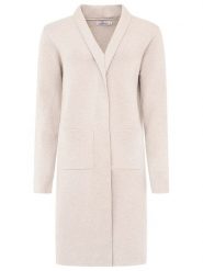 Zwillingsherz Kardigan "Jessi" w kolorze beżowym rozmiar: S/M. Brązowe kardigany Zwillingsherz, m, bez wzorów. Za 208.99 zł.