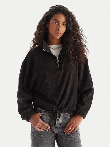 Billabong Bluza EBJKT00115 Czarny Regular Fit. Czarne bluzy Billabong, l, bez wzorów, z syntetyku, bez kaptura. Za 239.99 zł.