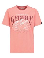 Sublevel Koszulka w kolorze różowym rozmiar: L. Różowe bluzki Sublevel, l, bez wzorów, bez kołnierzyka, bez ramiączek. Za 43.99 zł.