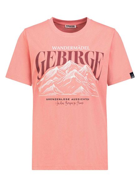 Sublevel Koszulka w kolorze różowym rozmiar: XL. Różowe bluzki Sublevel, xl, bez wzorów, bez kołnierzyka, bez ramiączek. Za 65.54 zł.