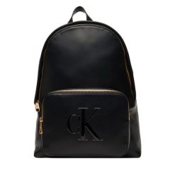 Plecak Calvin Klein. Czarne plecaki Calvin Klein, bez wzorów. Za 649.99 zł.