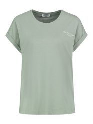 Sublevel Koszulka w kolorze jasnozielonym rozmiar: XL. Zielone bluzki Sublevel, xl, bez wzorów, z bawełny, bez kołnierzyka, bez ramiączek. Za 66.00 zł.