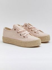 Bellucci Espadryle w kolorze jasnoróżowym rozmiar: 38. Różowe espadryle Bellucci, bez wzorów, bez obcasa, na platformie, bez zapięcia. Za 140.53 zł.