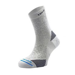 Skarpety do biegania Teko ecoRUN Short Crew Light Half Cushion 2.0. Szare skarpety TEKO, bez wzorów. Za 43.00 zł.