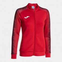 Damska bluza dresowa Joma Elite XI. Czerwone bluzy Joma, l, z aplikacjami, z dresówki, bez kaptura. Za 329.80 zł.