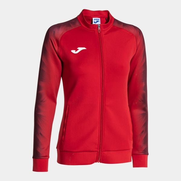 Damska bluza dresowa Joma Elite XI. Czerwone bluzy Joma, l, z aplikacjami, z dresówki, bez kaptura. Za 286.00 zł.