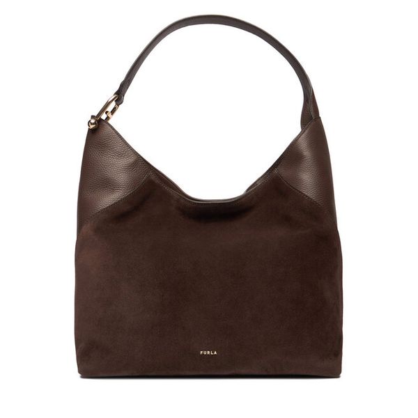 Torebka Furla. Brązowe torebki klasyczne Furla, bez wzorów, bez dodatków. Za 2,019.00 zł.