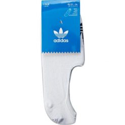 Skarpety Stopki Unisex adidas - Low Cut Sock 1p BK5845 White. Białe skarpety Adidas, bez wzorów, z elastanu. Za 39.95 zł.