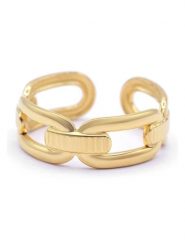 MOODE Pierścionek "Charlotte" rozmiar: onesize. Żółte pierścionki MOODE, ze stali. Za 43.99 zł.