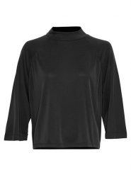MOSS COPENHAGEN Bluzka "Adelona Lynette" w kolorze czarnym rozmiar: XS/S. Czarne bluzki Moss Copenhagen, s, bez wzorów, bez ramiączek. Za 61.60 zł.