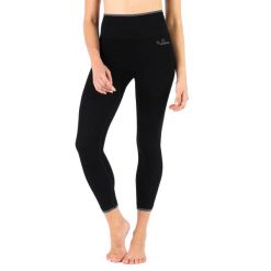 Legginsy merino termoaktywne turystyczne damskie Woolona Bianca. Czarne legginsy WOOLONA, s, bez wzorów, z wełny. W wyprzedaży za 261.00 zł.