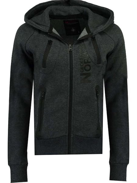Geographical Norway Bluza "Gosepha" w kolorze czarnym rozmiar: S. Czarne bluzy Geographical Norway, s, bez wzorów, bez kaptura. Za 119.95 zł.