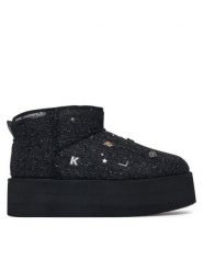 KARL LAGERFELD Śniegowce Thermo Charms & Studs KL48524B Czarny. Czarne trapery i śniegowce KARL LAGERFELD, z materiału. Za 964.99 zł.