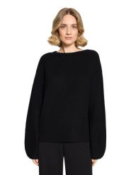Betty Barclay Sweter w kolorze czarnym rozmiar: 48. Czarne swetry Betty Barclay, bez wzorów, bez ramiączek. Za 249.95 zł.