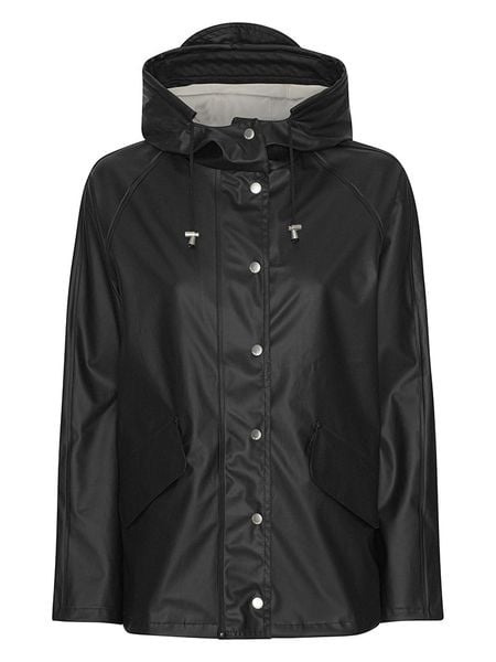 Ilse Jacobsen Kurtka przeciwdeszczowa w kolorze czarnym rozmiar: 40. Czarne kurtki sportowe Ilse Jacobsen, bez wzorów, bez kaptura, outdoorowe. Za 217.99 zł.