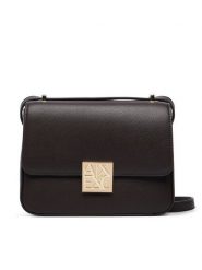 Armani Exchange Torebka XW002169 AF19895 U6032 Brązowy ciemny. Brązowe listonoszki Armani Exchange, bez wzorów, ze skóry, bez dodatków. Za 614.99 zł.