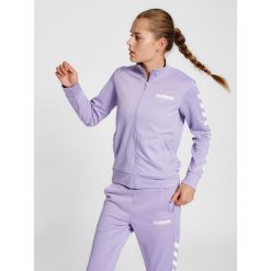 Damska bluza dresowa zapinana na zamek Hummel Legacy. Czerwone bluzy Hummel, m, bez wzorów, z dresówki, bez kaptura. Za 217.50 zł.