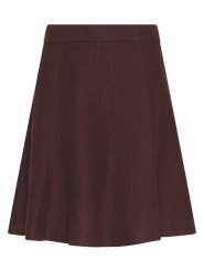 MOSS COPENHAGEN Spódnica "Naira Claritta" w kolorze brązowym rozmiar: M. Brązowe spódnice Moss Copenhagen, na co dzień, m, bez wzorów, ze lnu, midi, proste. Za 144.58 zł.